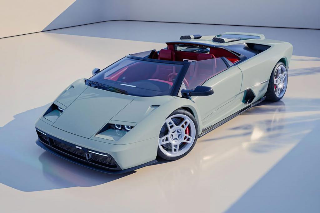 Eccentrica V12 Roadster : la Lamborghini Diablo Roadster r�invent�e Eccentrica V12 Roadster : la Lamborghini Diablo Roadster r�invent�e