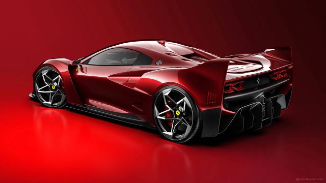 Design : Ferrari F40 Tribute, une F40 du 21� si�cle Design : Ferrari F40 Tribute, une F40 du 21� si�cle