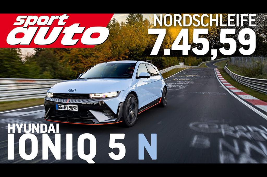 La Hyundai Ioniq 5 N affiche son chrono sur le N�rburgring La Hyundai Ioniq 5 N affiche son chrono sur le N�rburgring