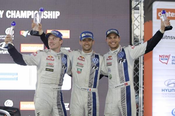 2�me titre constructeur en WRC pour Volkswagen 2�me titre constructeur en WRC pour Volkswagen