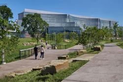 Henry Ford II World Center, futur si�ge de l'ovale bleu � Dearborn