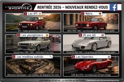 Rentr�e 2026 : de nouveaux rendez‑vous pour les passionn�s d'automobile sportive !