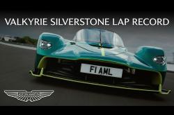 L'Aston Martin Valkyrie bat le record du tour � Silverstone