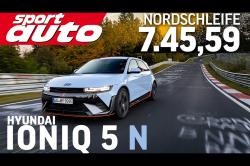 La Hyundai Ioniq 5 N affiche son chrono sur le N�rburgring