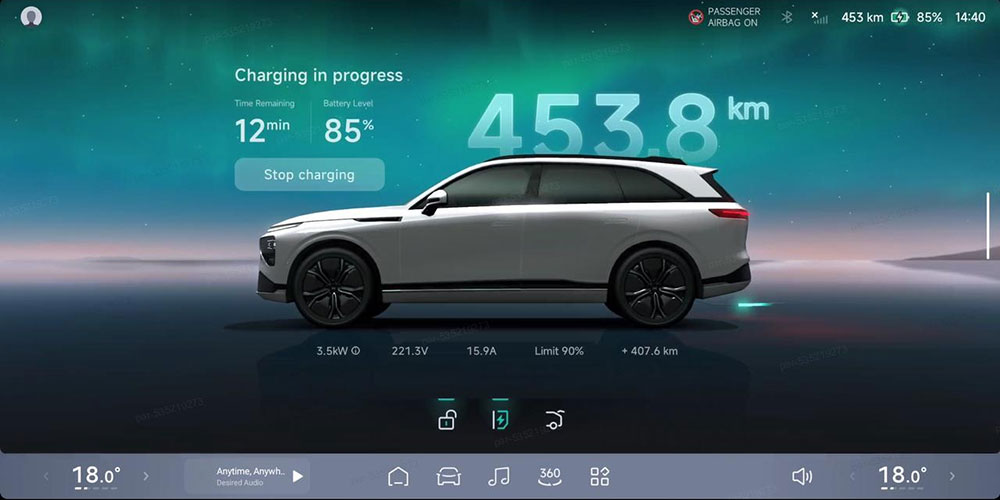 berline electrique haute performance autonomie