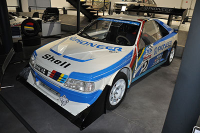 mus&eacute;e aventure peugeot sochaux peugeot 405 t16 pikes peak ari vatanen