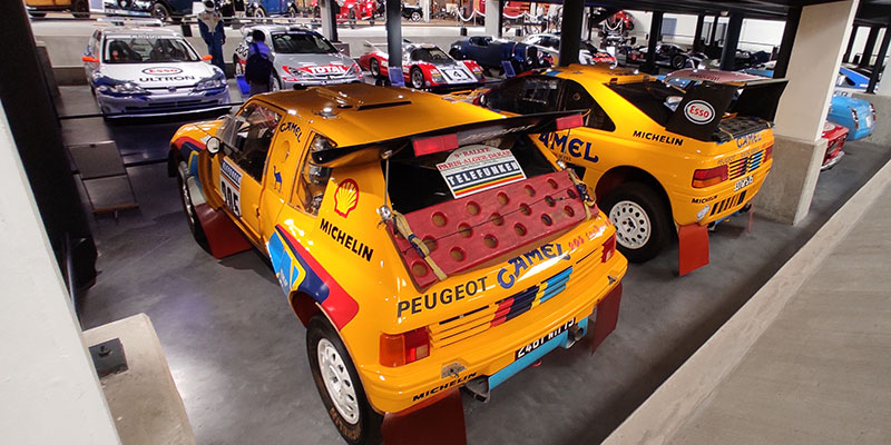 visite mus&eacute;e aventure peugeot sochaux les voitures de competition