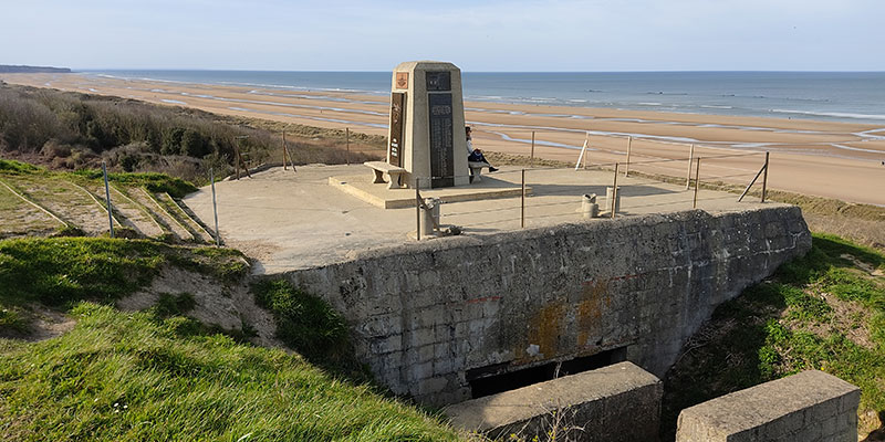 plage d&eacute;barquement omaha beach d-day overlord calvados