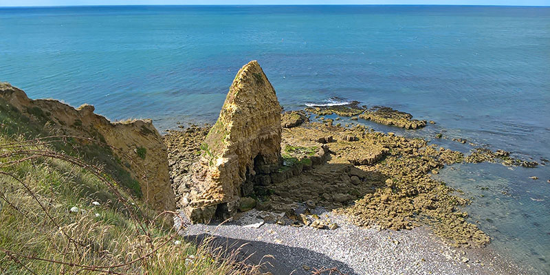 pointe du hoc d&eacute;barquement 1944 calvados