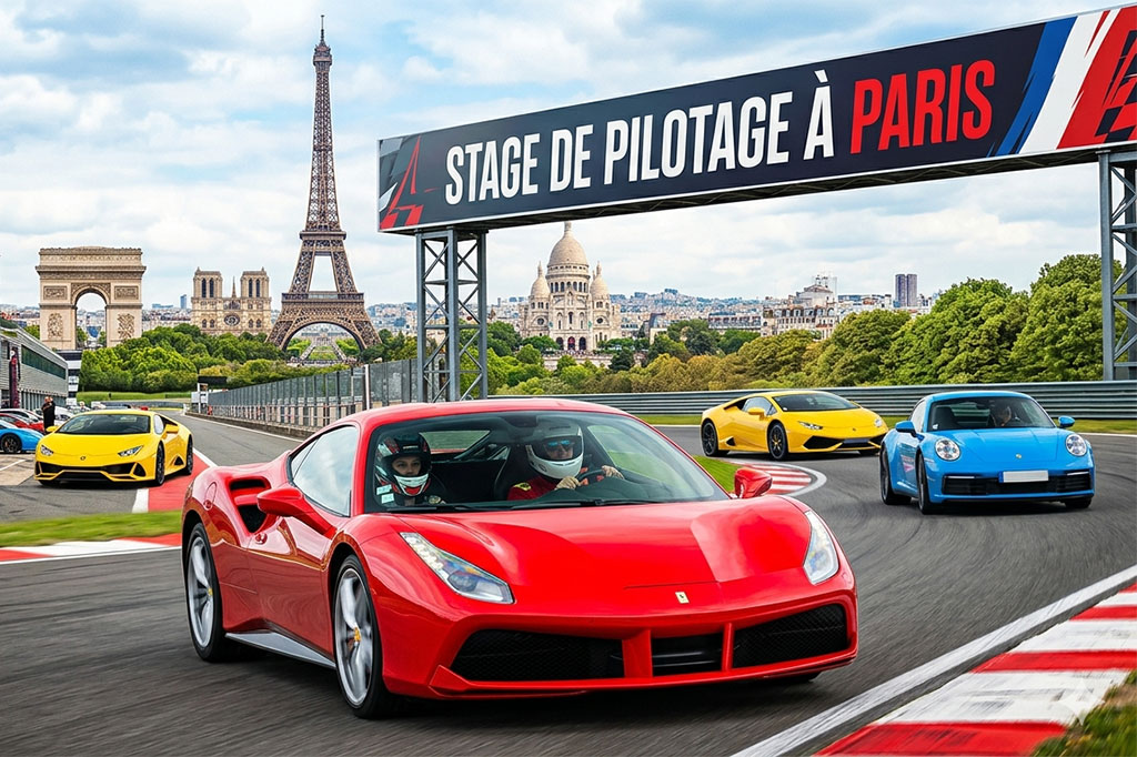 stage de pilotage sur circuit &agrave; paris pour team builidng