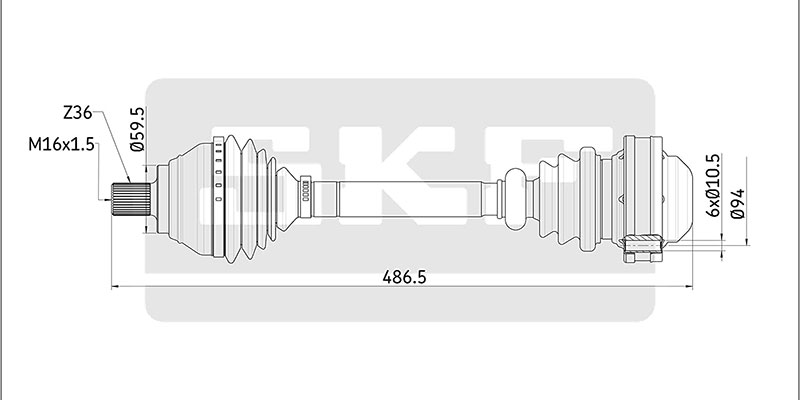 cardan arbre de transmission sch&eacute;ma skf
